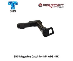 SHS Magazine Catch for M4 AEG - BK