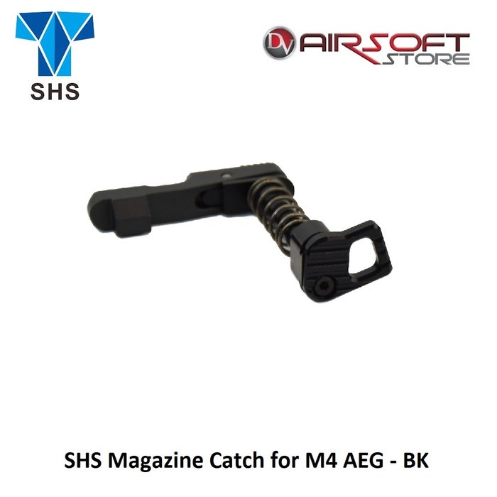 SHS Magazine Catch for M4 AEG - BK