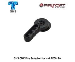 SHS CNC Fire Selector for m4 AEG - BK