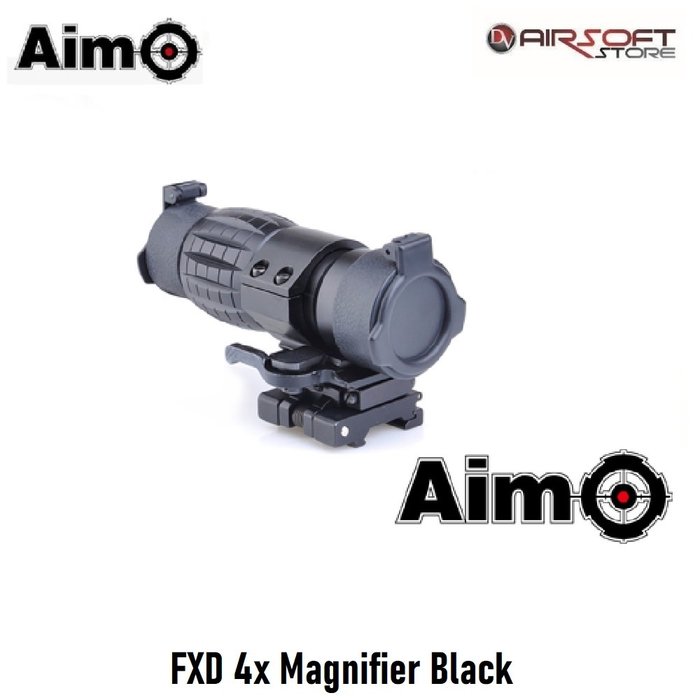 Aim-O FXD 4x Magnifier Black