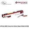 Airsoft Masterpiece Infinity IMM Cross Ver.4 (Sun) Open Slide Kit - RED