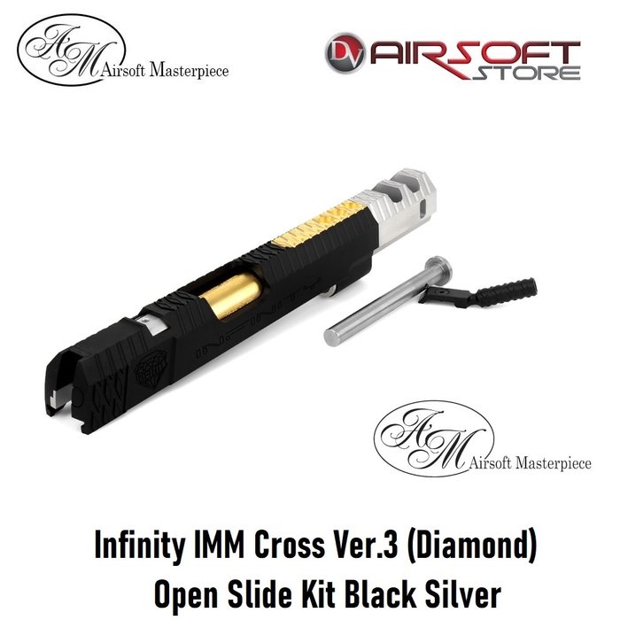 Airsoft Masterpiece Infinity IMM Cross Ver.3 (Diamond) Open Slide Kit