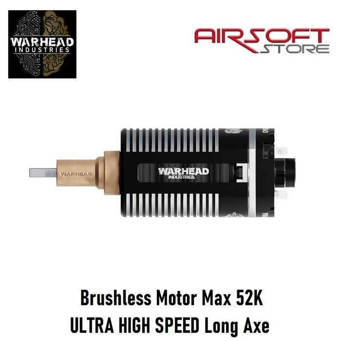 WARHEAD INDUSTRIES Brushless Motor Max 52K ULTRA HIGH SPEED Long Axe