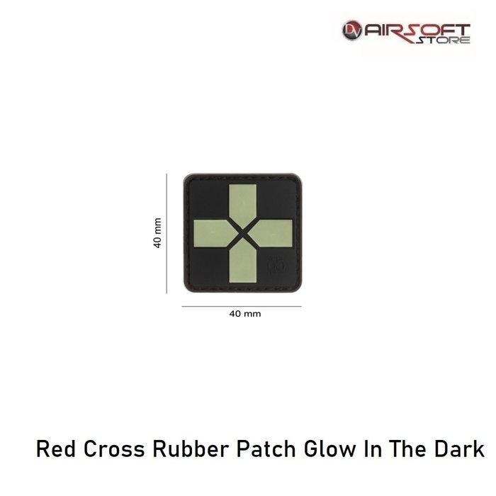 JTG Red Cross Rubber Patch 25mm