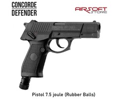 Concorde Defender Pistol 7.5 joule (Cal. 50 Rubber Balls)
