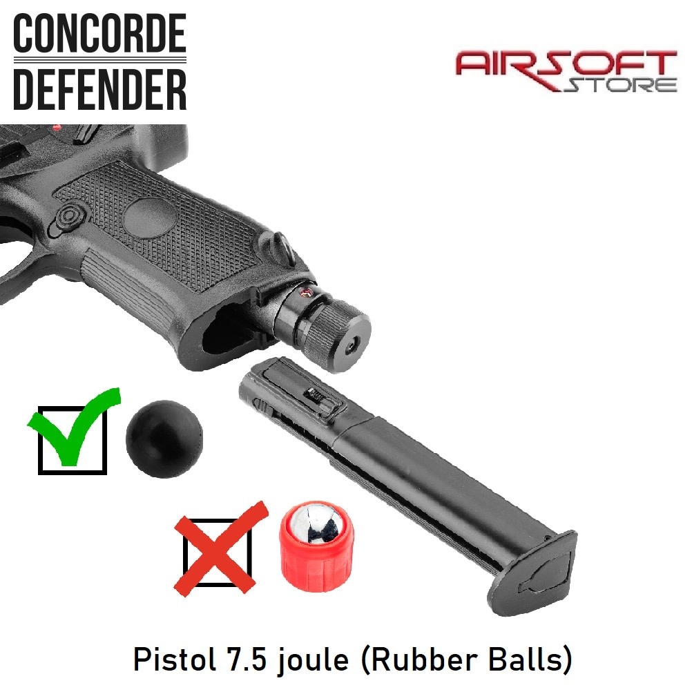 Pistol 7.5 joule (Rubber Balls) Airsoft Store