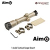 Aim-O 1-4x24 Tactical Scope Desert