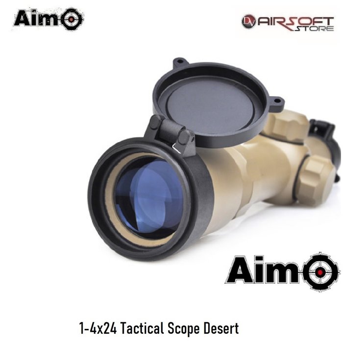 Aim-O 1-4x24 Tactical Scope Desert