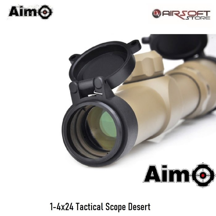Aim-O 1-4x24 Tactical Scope Desert