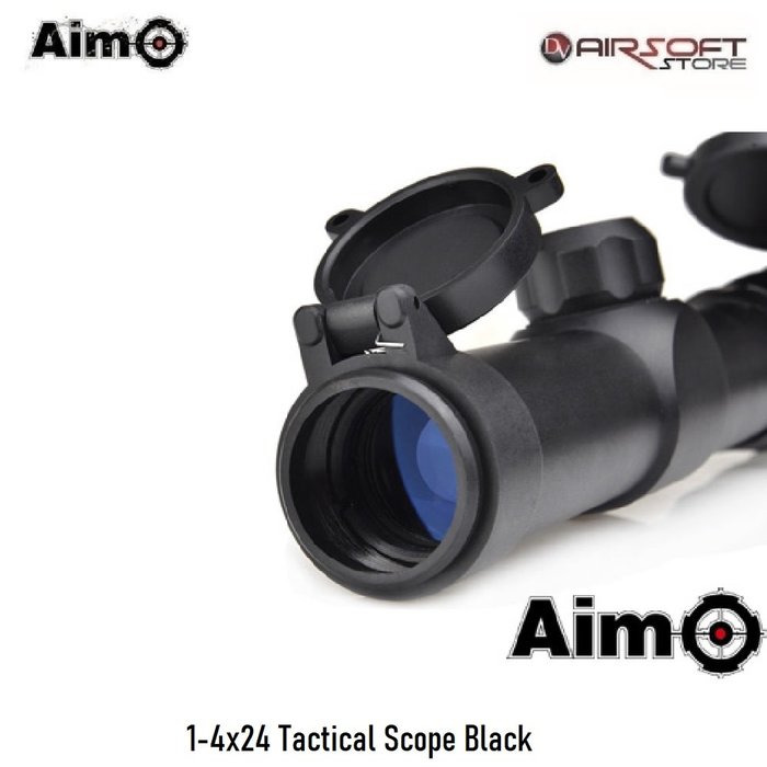 Aim-O 1-4x24 Tactical Scope Black