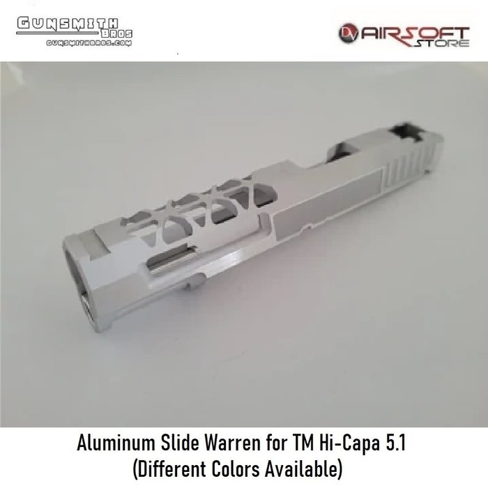 Gunsmith Bros Aluminium Slide Warren for TM Hi-Capa 5.1