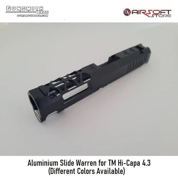 Gunsmith Bros Aluminium Slide Warren for TM Hi-Capa 4.3