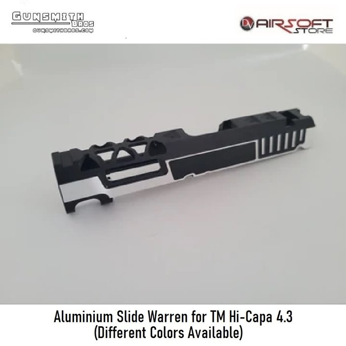 Gunsmith Bros Aluminium Slide Warren for TM Hi-Capa 4.3