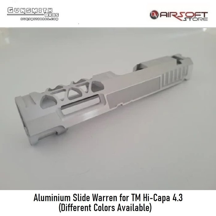 Gunsmith Bros Aluminium Slide Warren for TM Hi-Capa 4.3