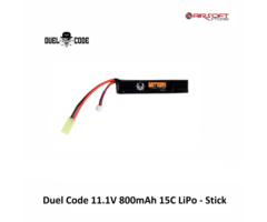 Duel Code 11.1V 800mAh 15C LiPo - Stick
