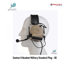 Z-Tactical Comtac II Headset Military Standard Plug - DE