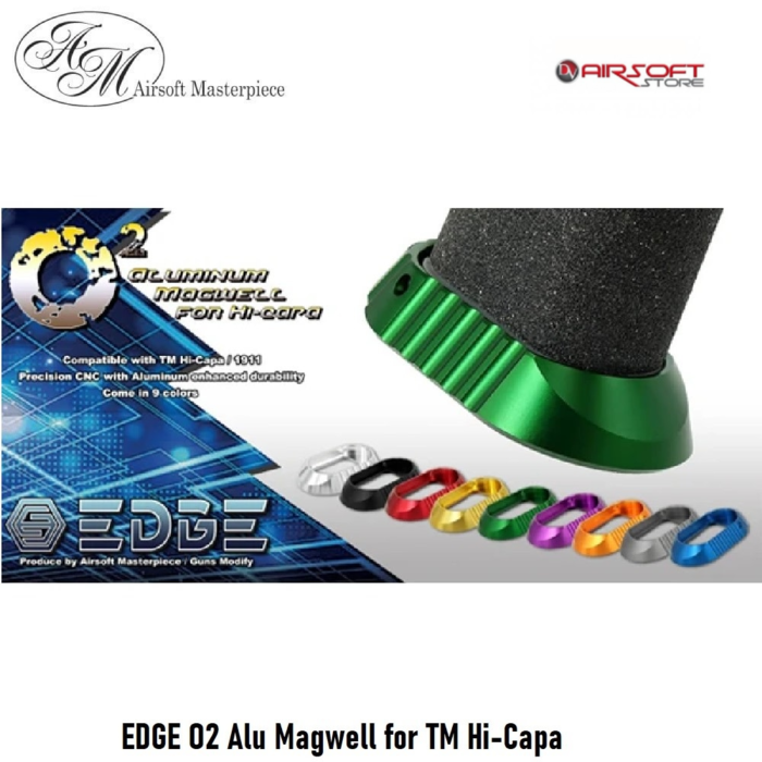 EDGE EDGE O2 Alu Magwell for TM Hi-Capa