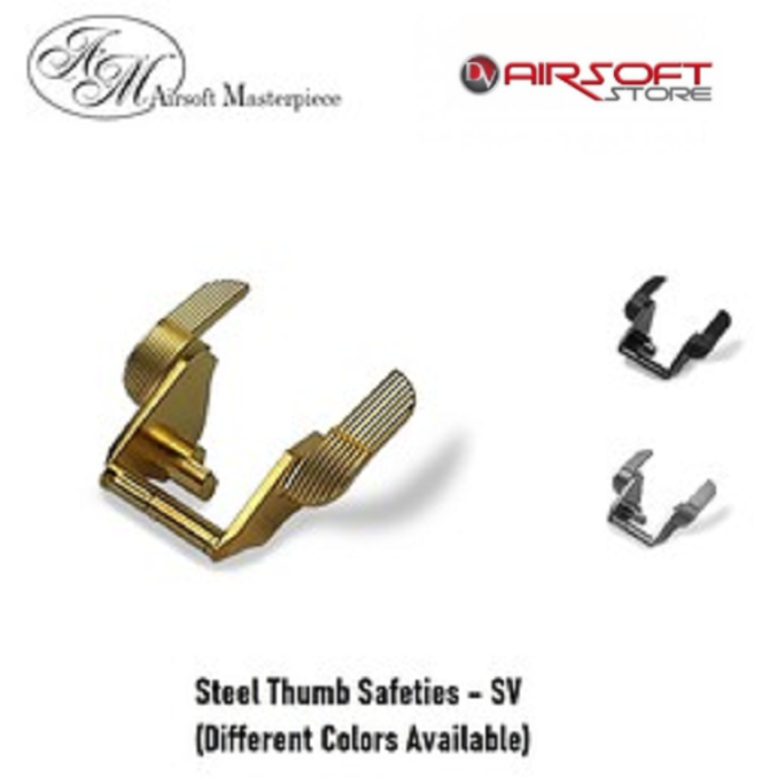 Airsoft Masterpiece Steel Thumb Safeties – SV