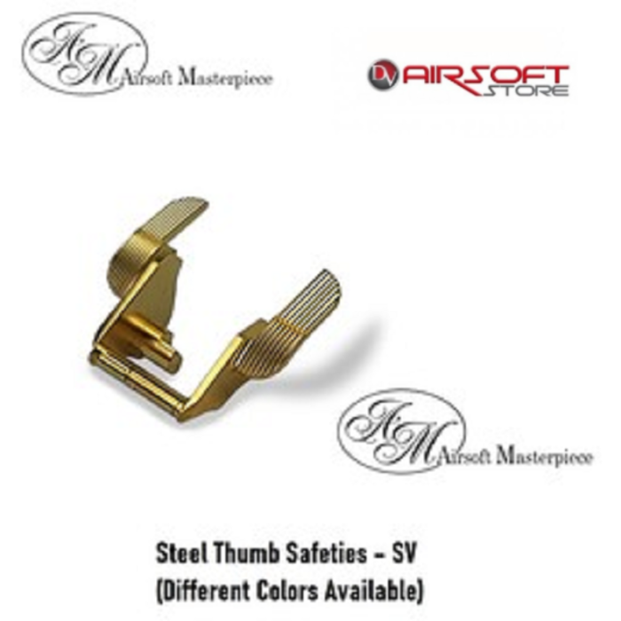 Airsoft Masterpiece Steel Thumb Safeties – SV