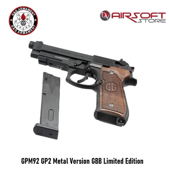 G&G GPM92 GP2 Metal Version GBB Limited Edition
