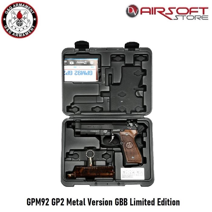 G&G GPM92 GP2 Metal Version GBB Limited Edition