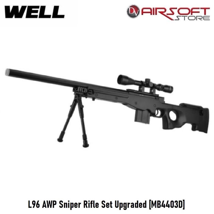 Well L96 AWP Sniper Rifle Set Upgraded [MB4401D]