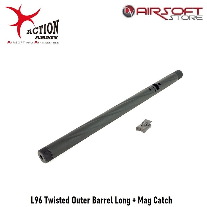 L96 Twisted Outer Barrel Long + Mag Catch