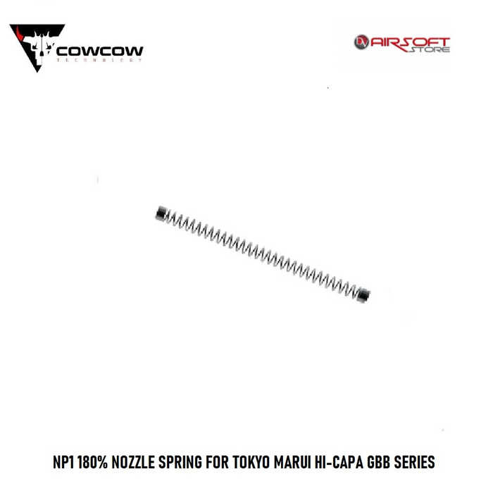 CowCow Technology NP1 180% NOZZLE SPRING FOR TOKYO MARUI HI-CAPA GBB SERIES
