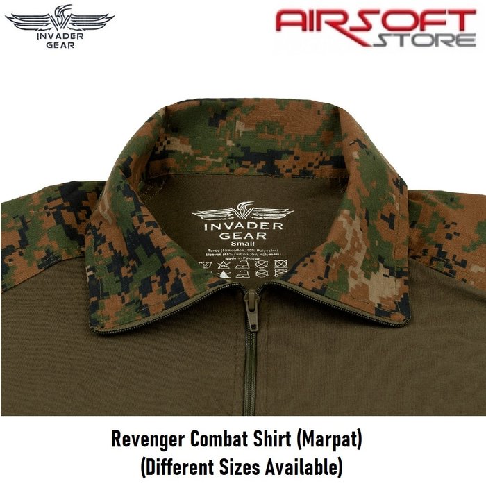 INVADER GEAR Revenger Combat Shirt (Marpat)