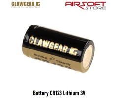 CLAWGEAR Battery CR123 Lithium 3V
