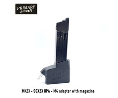 Primary Airsoft MK23 - SSX23 HPA - M4 adapter with magazine
