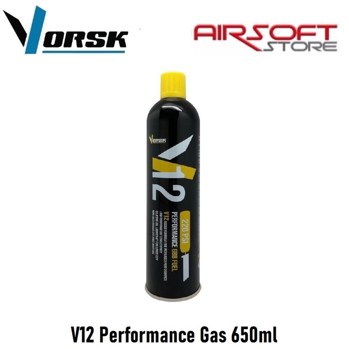 Vorsk V12 Performance Gas 650ml
