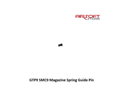 G&G GTP9 SMC9 Magazine Spring Guide Pin