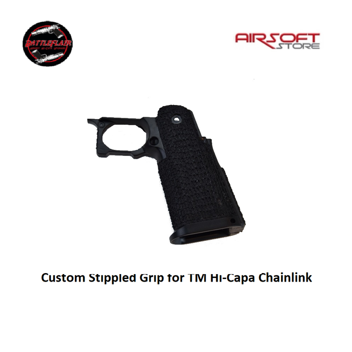 Battleflair Custom Stippled Grip for TM Hi-Capa