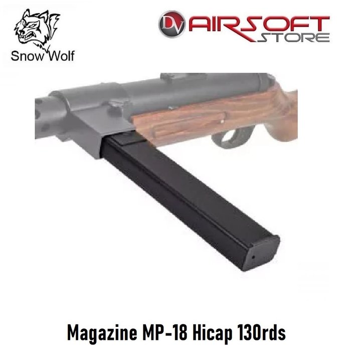 Snow Wolf Magazine MP-18 Hicap 130rds