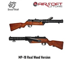 Snow Wolf MP-18 Real Wood Version