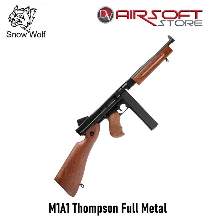 Snow Wolf M1A1 Thompson Full Metal