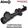 Aim-O 1-4x24SE Tactical Scope(Red/Green Reticle) Black