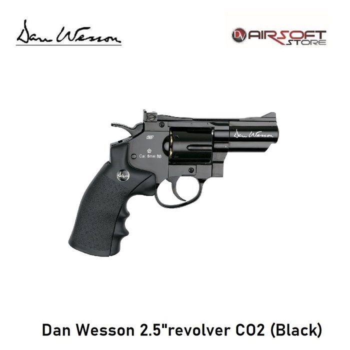 Dan Wesson 2.5"revolver CO2 (Black)