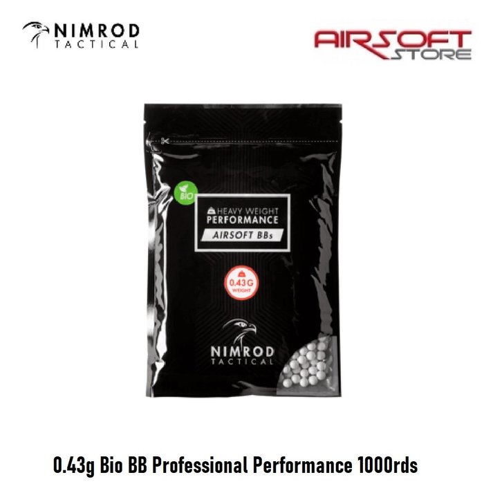 Nimrod 0.43g Bio BB Professional Performance 1000rds