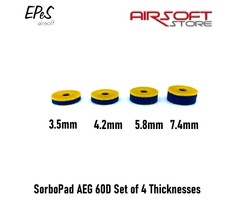 Epes Airsoft SorboPad AEG 60D Set of 4 Thicknesses