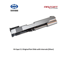 Tokyo Marui Hi-Capa 5.1 Original Part Slide with internals (Silver)