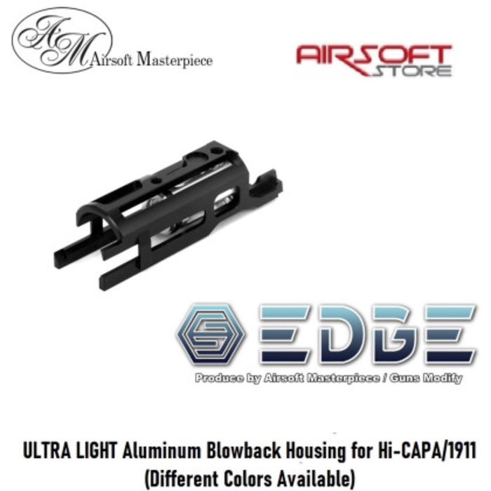 EDGE ULTRA LIGHT Aluminum Blowback Housing for Hi-CAPA/1911