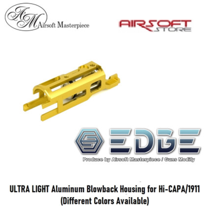 EDGE ULTRA LIGHT Aluminum Blowback Housing for Hi-CAPA/1911