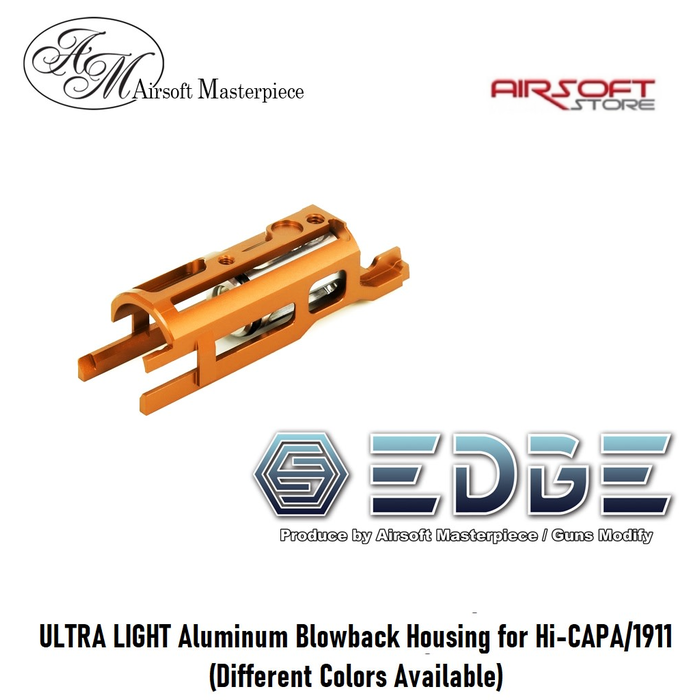 EDGE ULTRA LIGHT Aluminum Blowback Housing for Hi-CAPA/1911