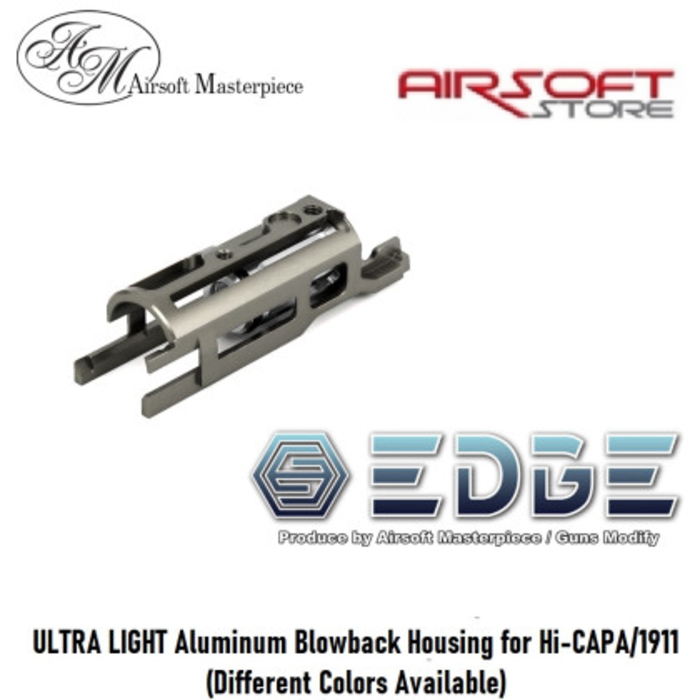 EDGE ULTRA LIGHT Aluminum Blowback Housing for Hi-CAPA/1911