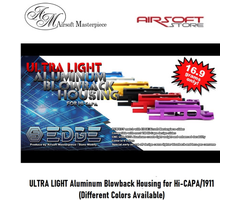 EDGE ULTRA LIGHT Aluminum Blowback Housing for Hi-CAPA/1911