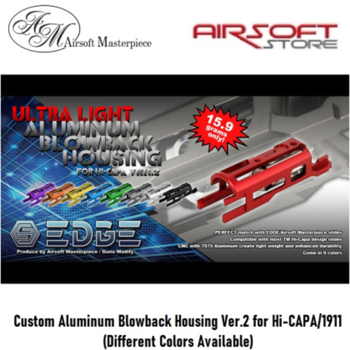 EDGE Custom Aluminum Blowback Housing Ver.2 for Hi-CAPA/1911