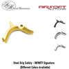 Airsoft Masterpiece Steel Grip Safety - INFINITY Signature