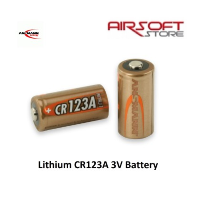 Ansmann Lithium CR123A 3V Battery